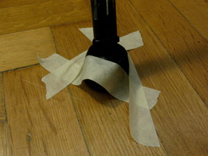 σταθερό με ταινία